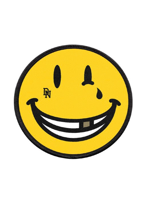 Deez Nuts Crooked Smile Patch nera hardcore