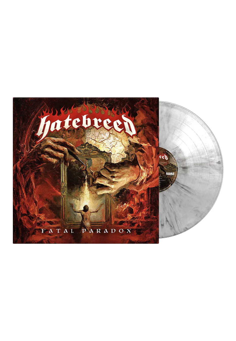 Hatebreed Fatal Paradox Vinile LP Bianco Nero Marbled