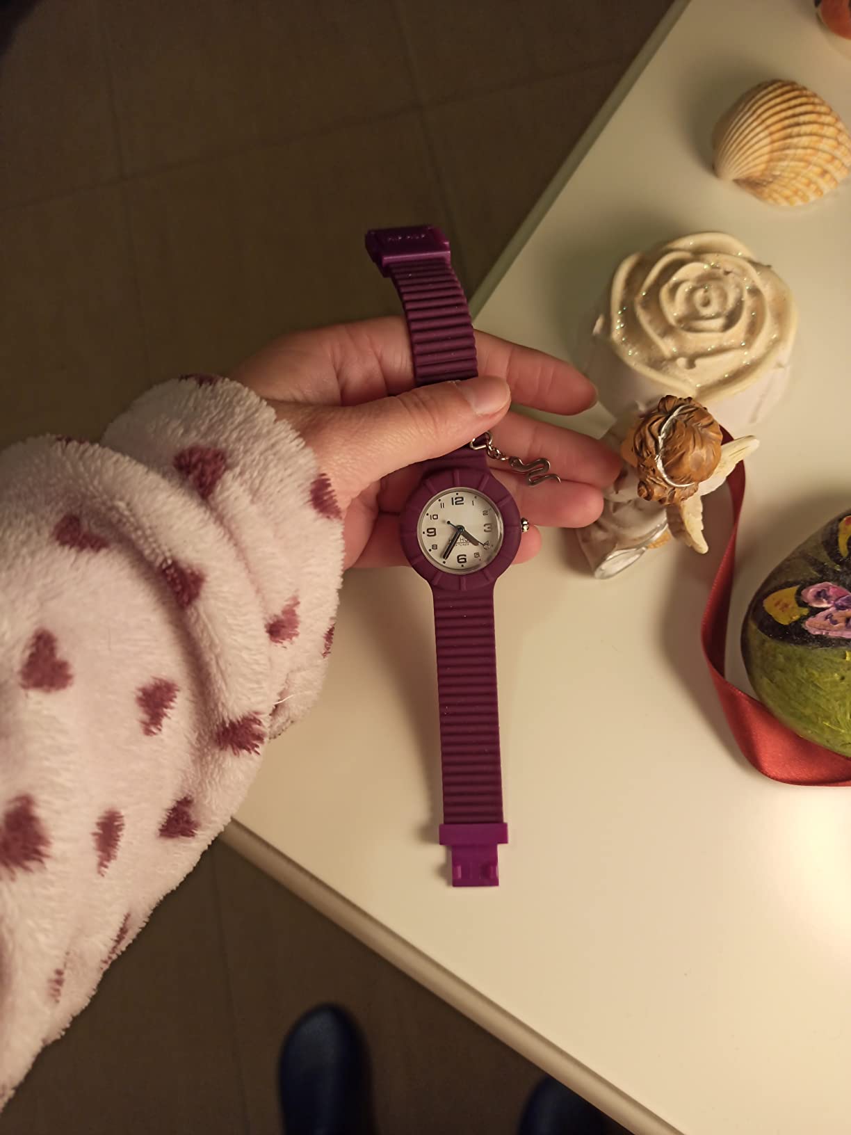 Hip Hop Hero 32 orologio donna bianco silicone