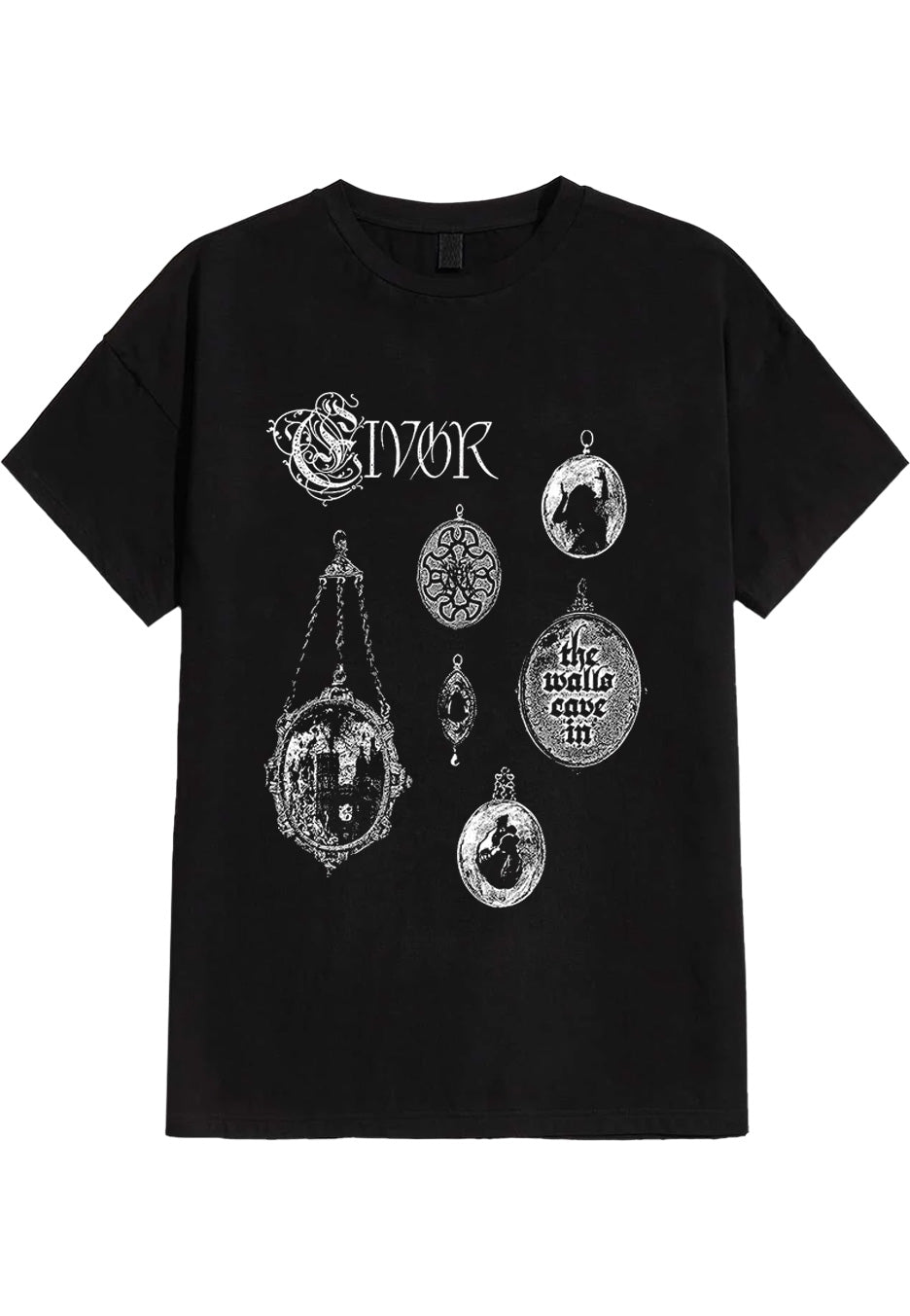 Eivør Ex Voto T-Shirt Maglietta Nera Uomo