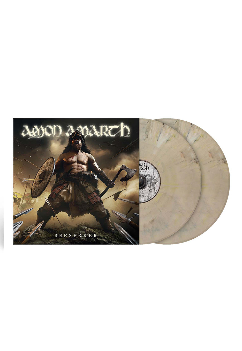 Amon Amarth Berserker vinile LP beige 2 LP