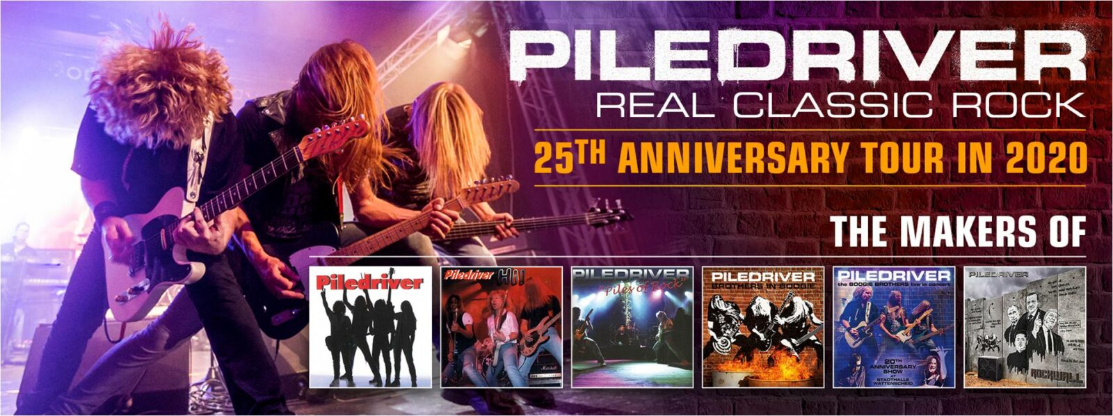Piledriver Anniversary Bundle 5 CD + Blu-ray live