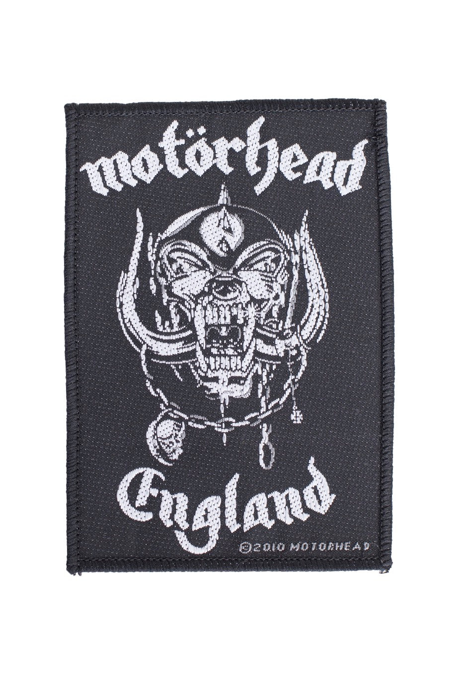 Motörhead England patch toppa nera onesize