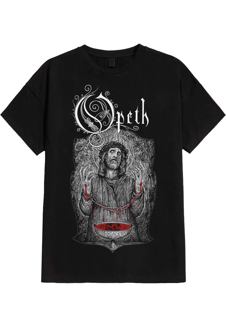 Opeth Deliverance 25th maglietta nera manica corta