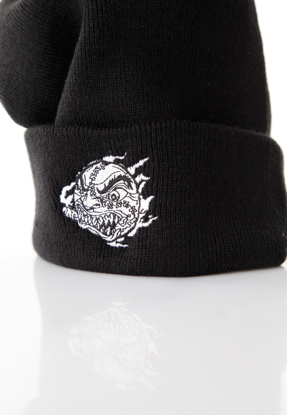 Madball Ball Logo Premium berretto lungo beanie nero hardcore