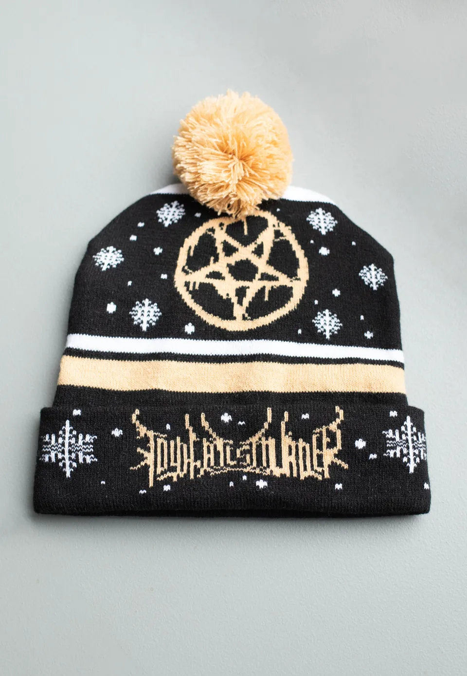 Thy Art Is Murder Cultist Berretto Nero Pom Invernale