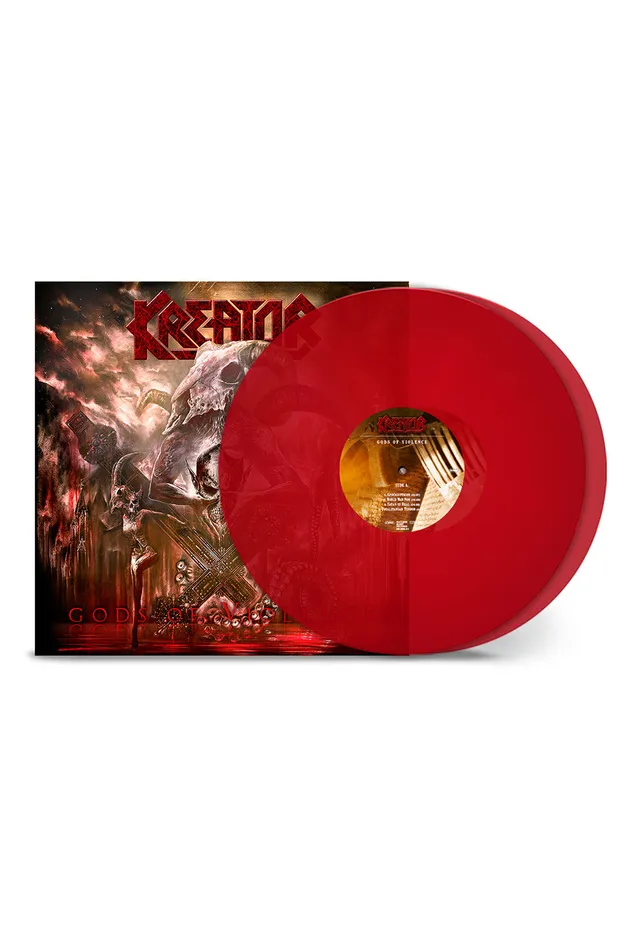 Kreator Gods Of Violence Vinile 2 LP Rosso Trasparente