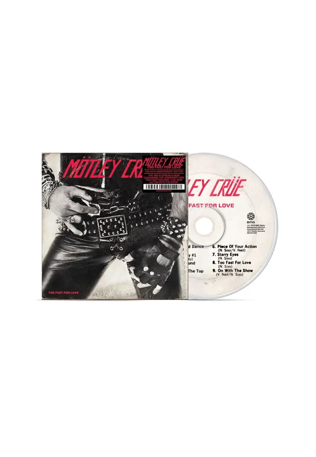 Mötley Crüe Too Fast For Love Digi CD remaster 45th