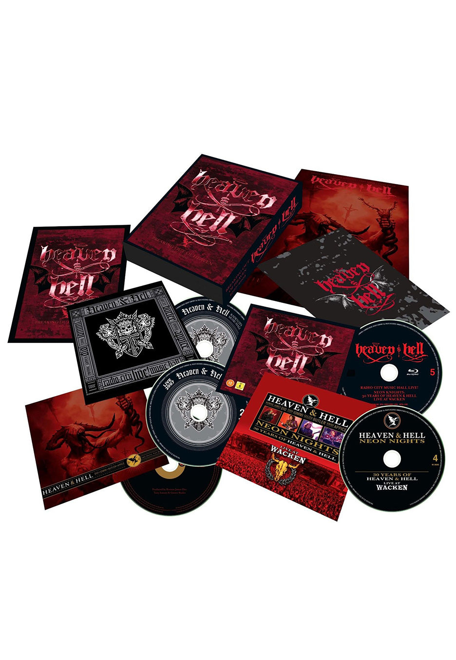 Heaven & Hell Breaking Out Of Heaven 4 CD+Blu-ray