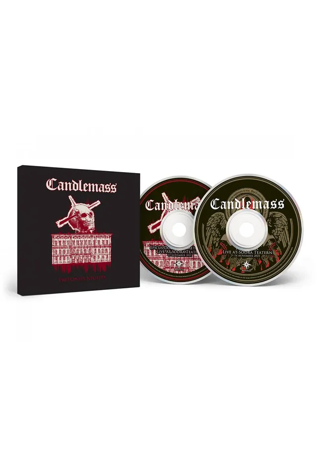Candlemass Tritonus Nights Doppio CD Doom Metal
