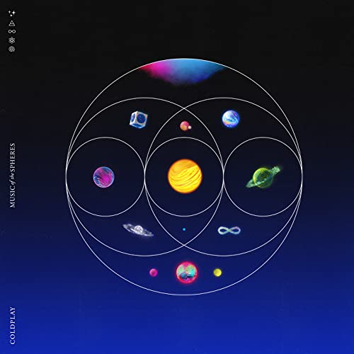 Coldplay Music of the Spheres CD album pop rock
