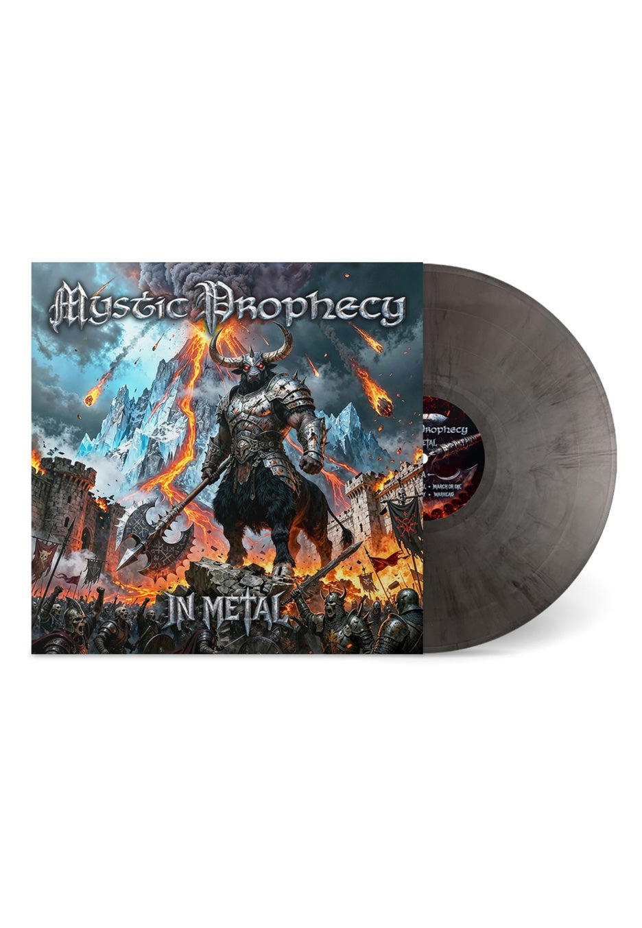 Mystic Prophecy Hellriot vinile marmorizzato edizione limitata