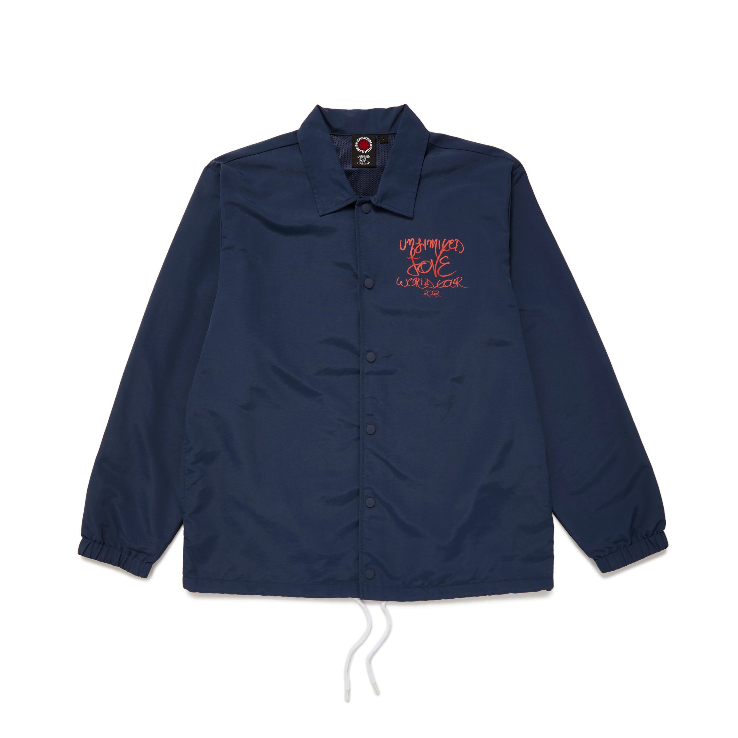 Red Hot Chili Peppers Classic Tour giacca nylon navy L