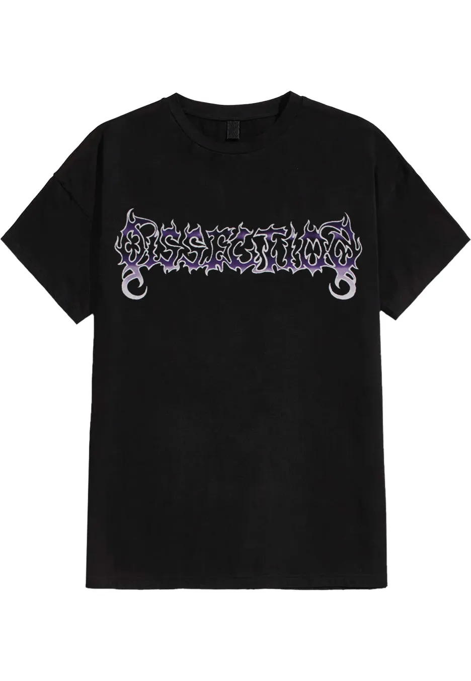 Dissection Logo T-Shirt nera uomo