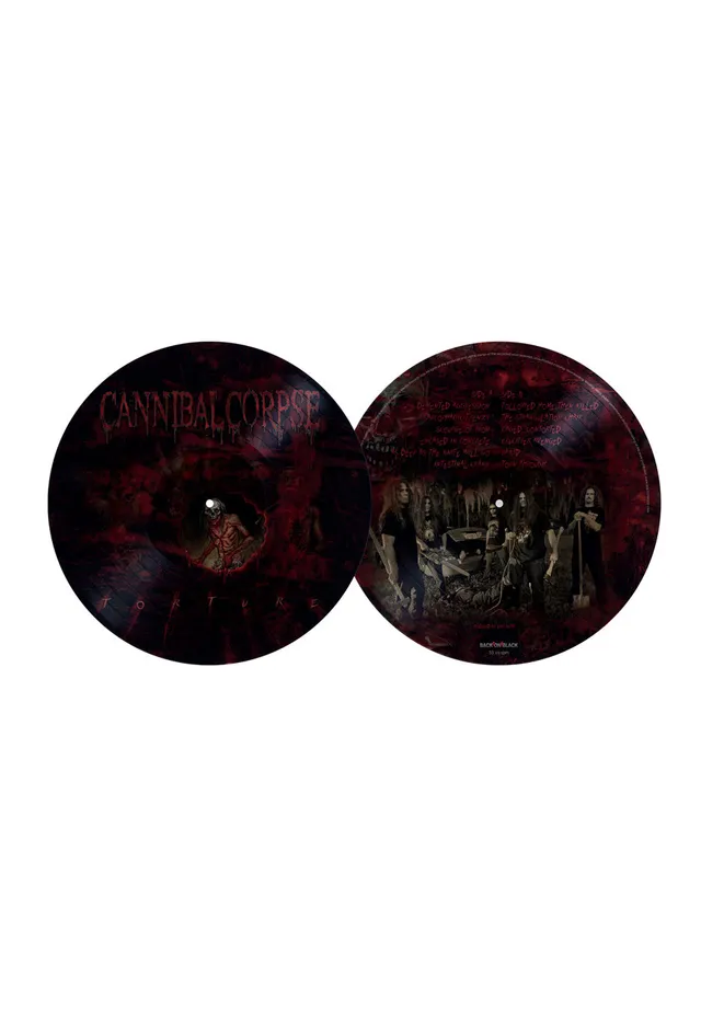 Cannibal Corpse Torture Picture Disc Vinile LP Death Metal