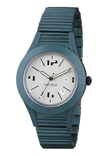 Hip Hop X Man Orologio Uomo 42 mm Grigio Alluminio