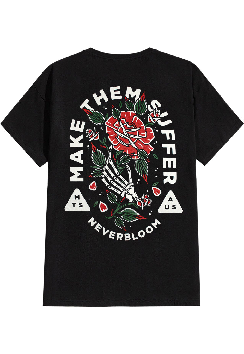 Make Them Suffer Neverbloom Anniversary 2 maglietta nera