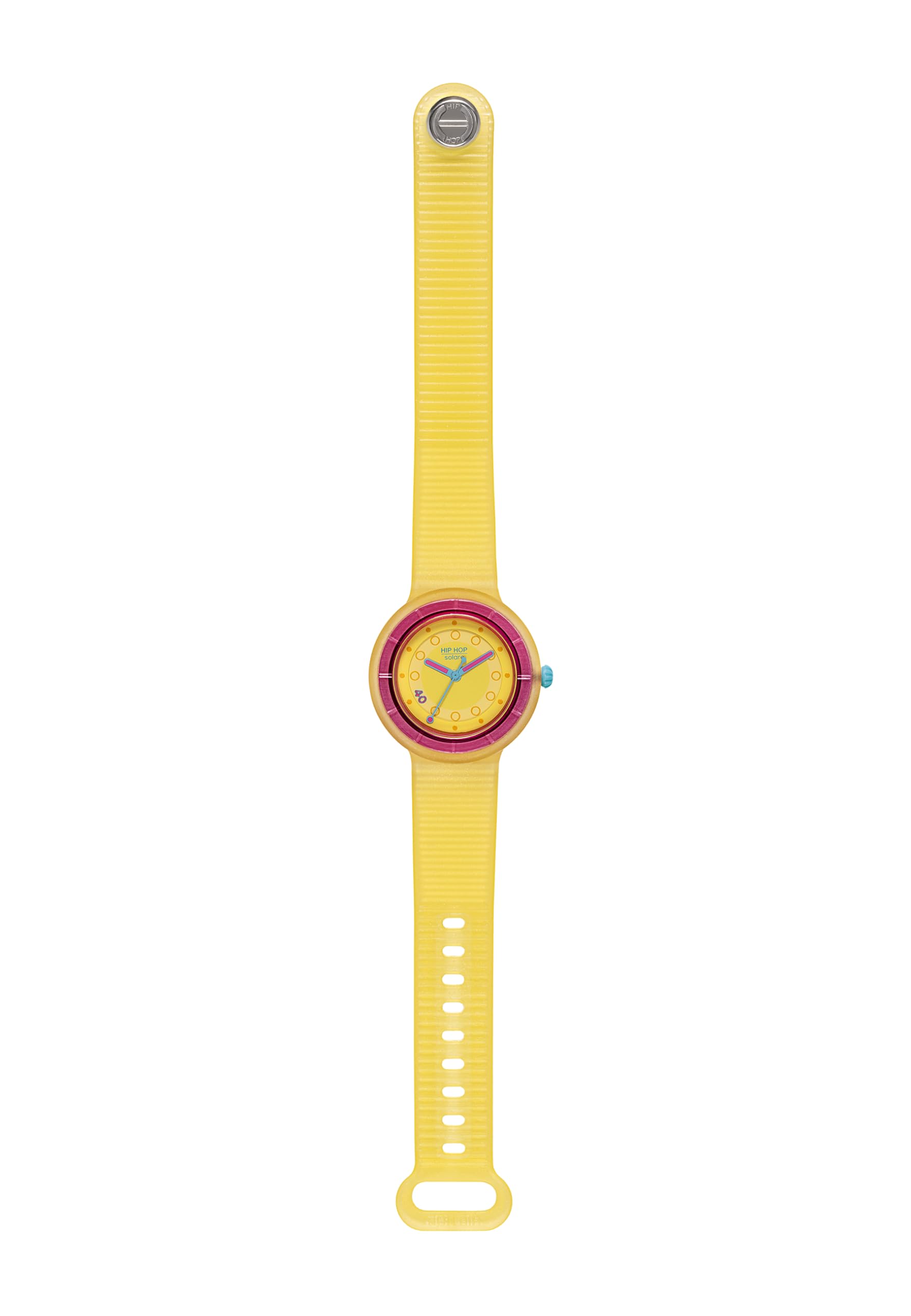 Hip Hop Hero.Dot Solar orologio donna giallo solare 34 mm 40 anni