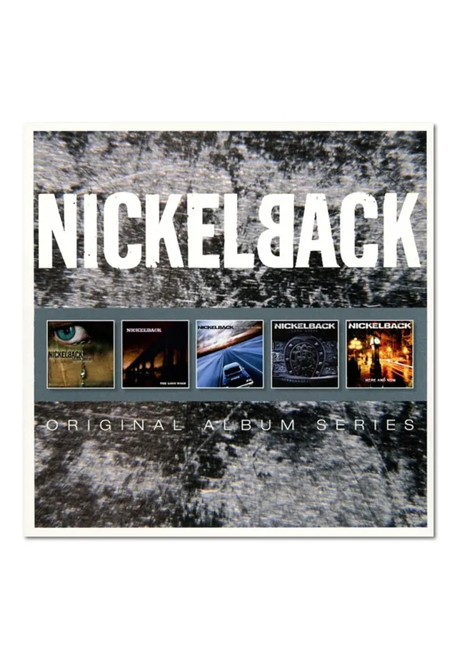 Nickelback Original Album Series CD box set hard rock