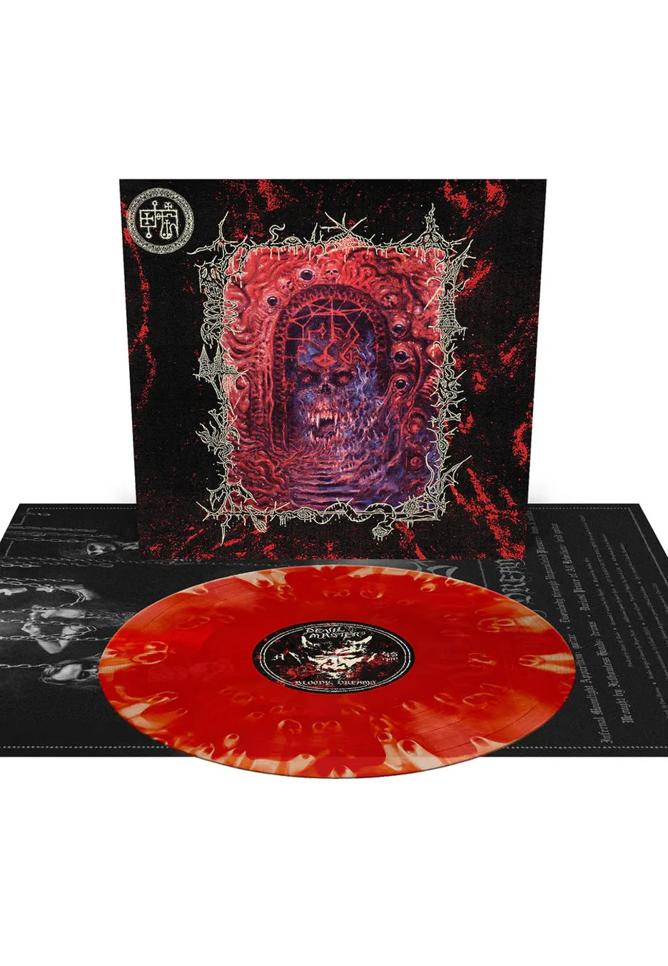 Devil Master Bloody Dreams vinile colorato black limitato