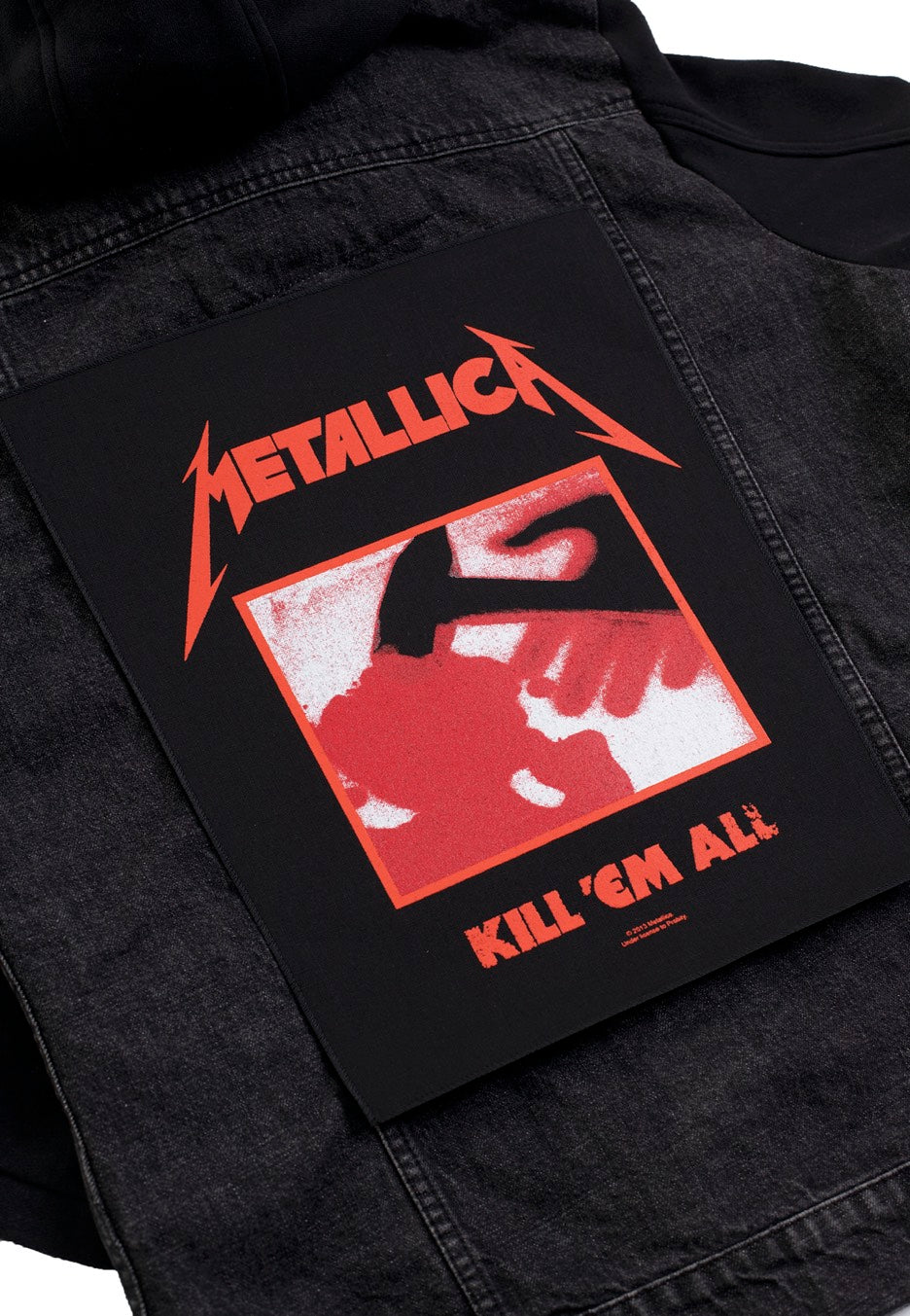 Metallica Kill 'Em All backpatch toppa grande multicolore