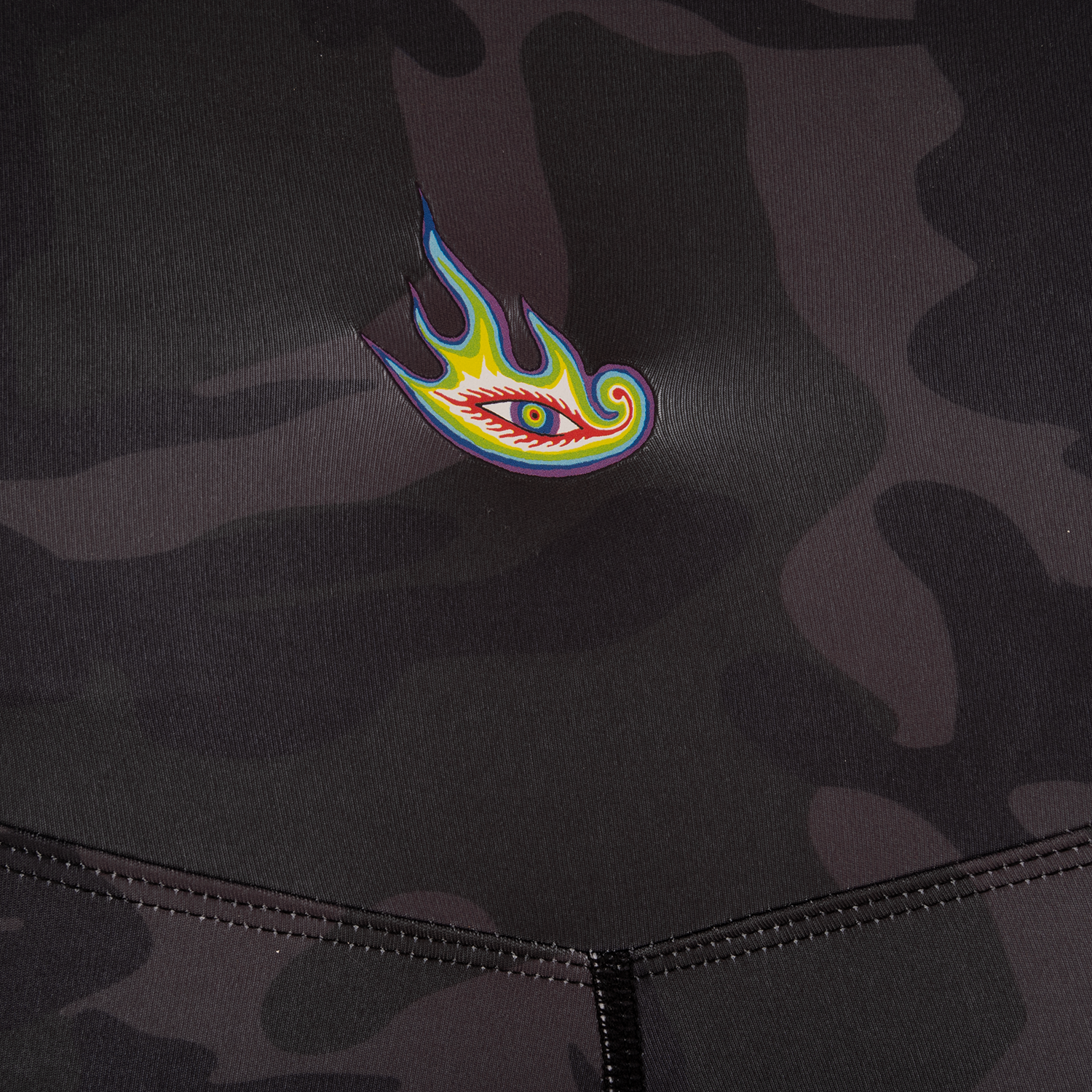 Tool Lateralus Leggings Donna Camo Nero con Tasche