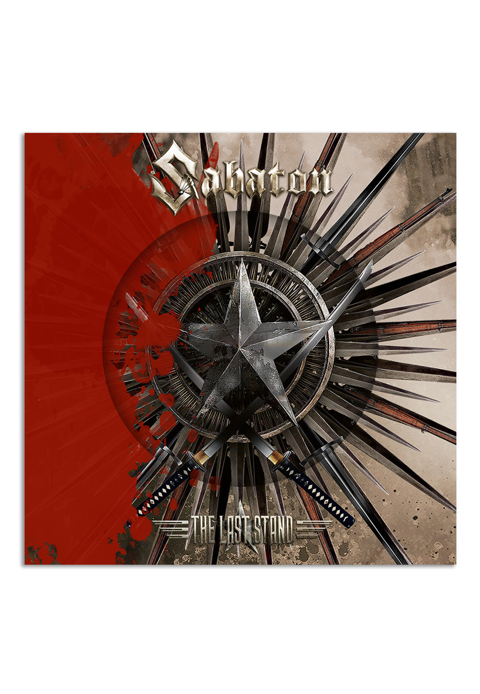 Sabaton The Last Stand 2 vinile marbled splatter