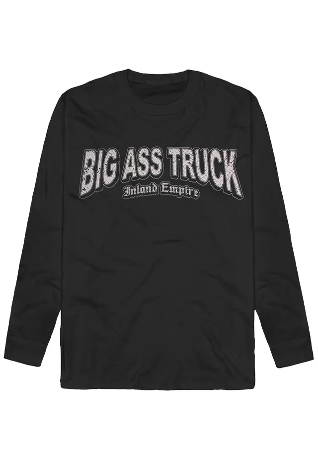 Big Ass Truck From The Grave longsleeve nero