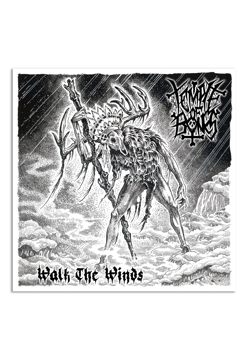 Temple Of Bones Walk The Winds CD black metal