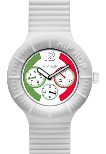 Hip Hop X Man HWU0197 orologio uomo bianco tricolore