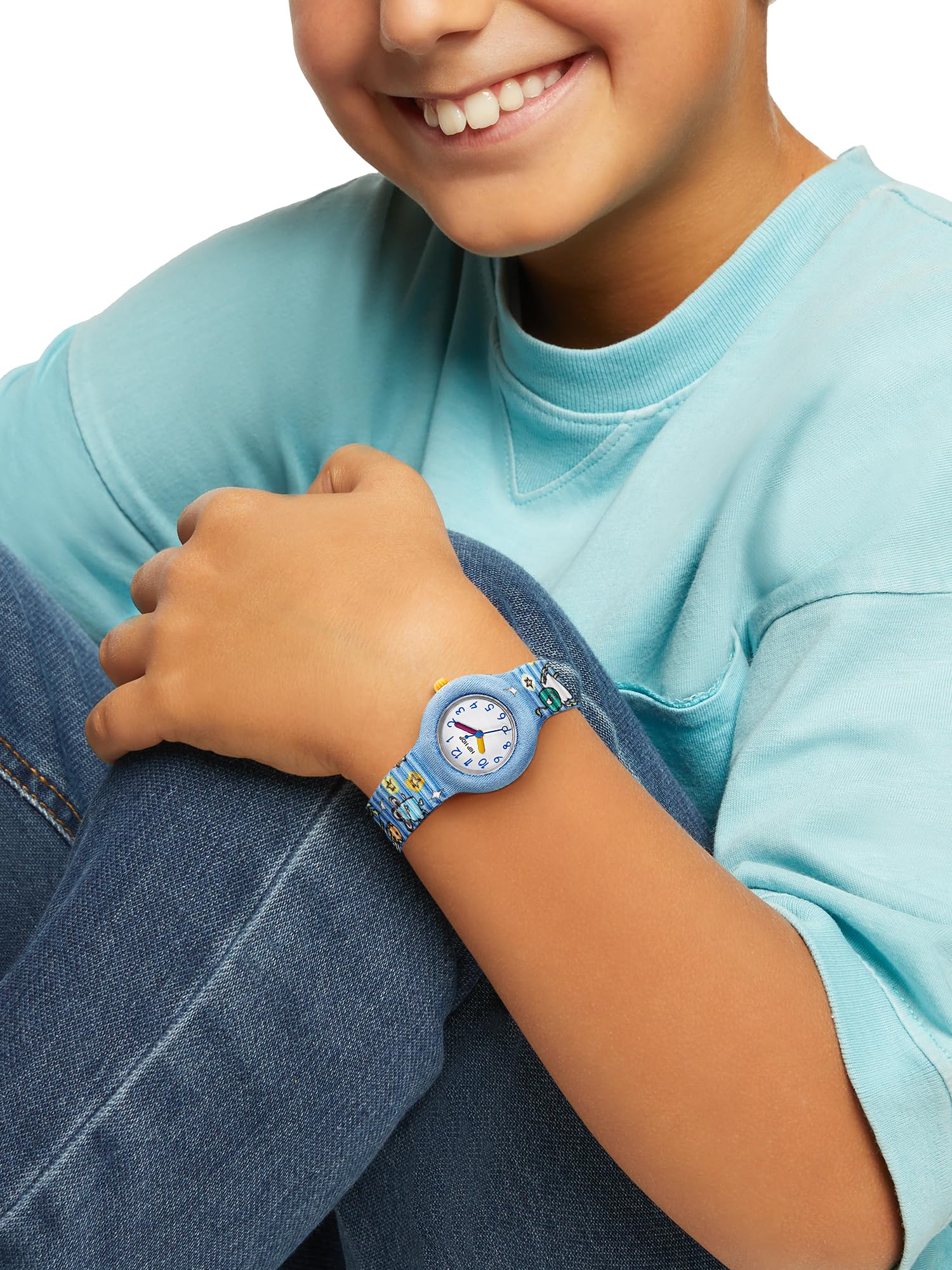 Hip Hop Kids Fun Aliens orologio bambino silicone 28 mm