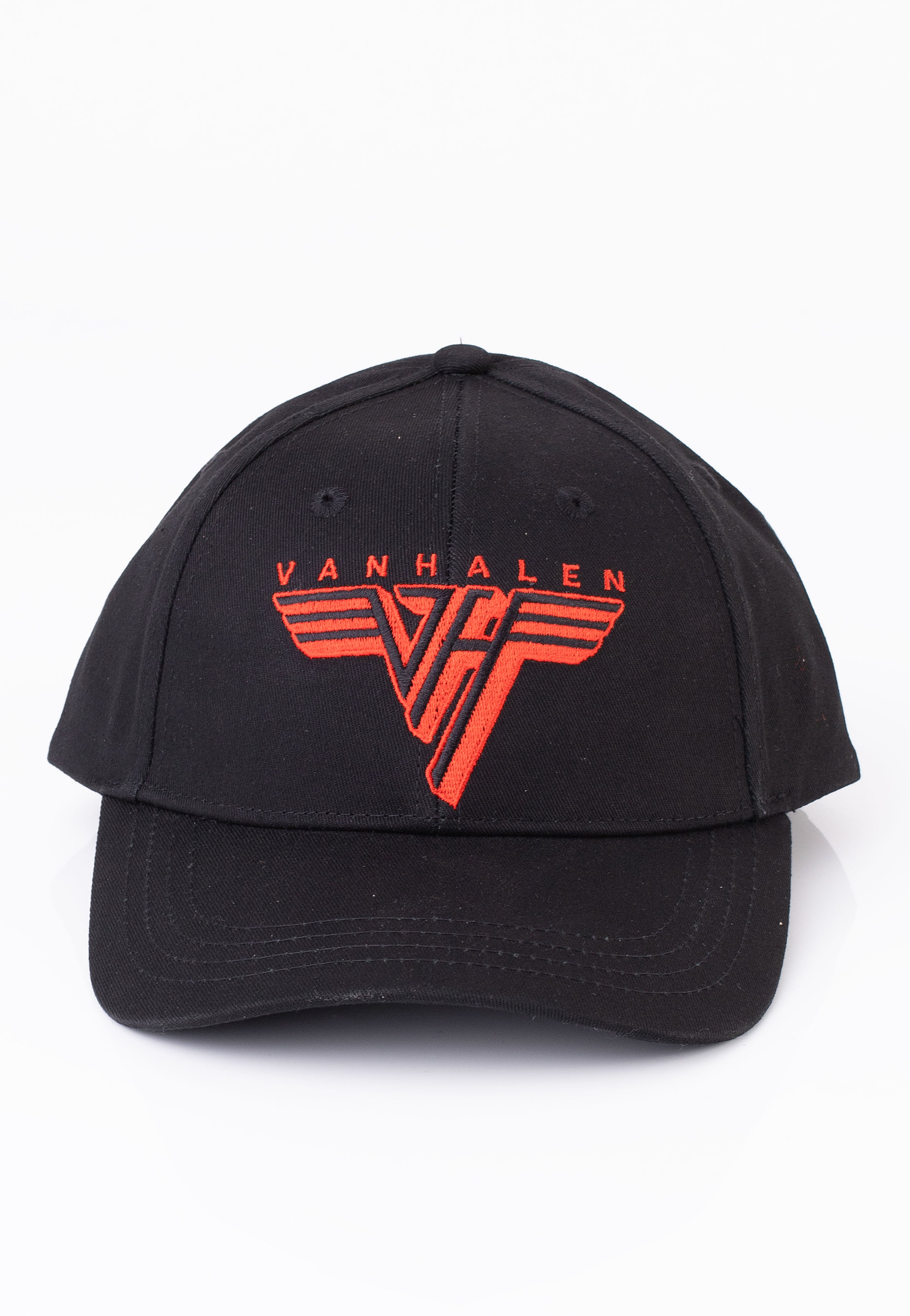 Van Halen Classic Red Logo cappellino snapback nero cotone
