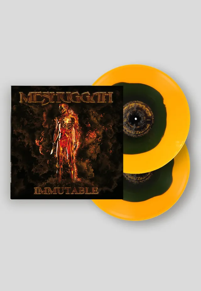 Meshuggah Immutable Doppio Vinile Arancione Nero Limitato
