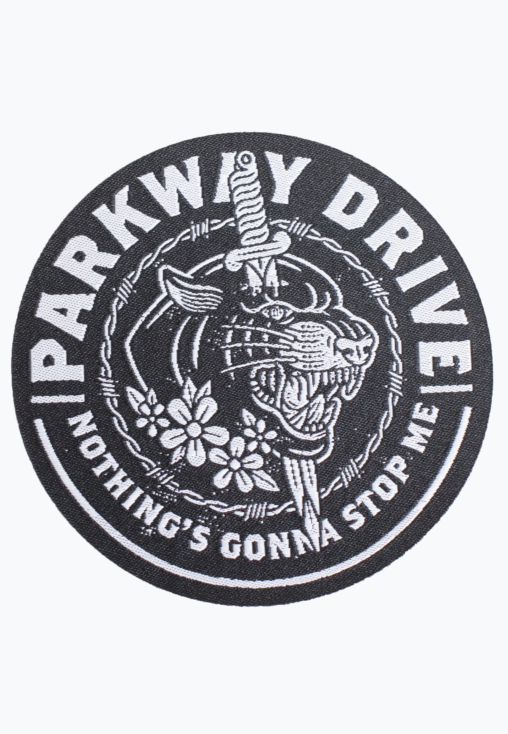 Parkway Drive Stop Me patch nera metalcore