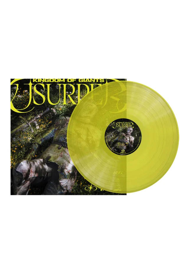 Kingdom Of Giants Usurper vinile LP giallo trasparente