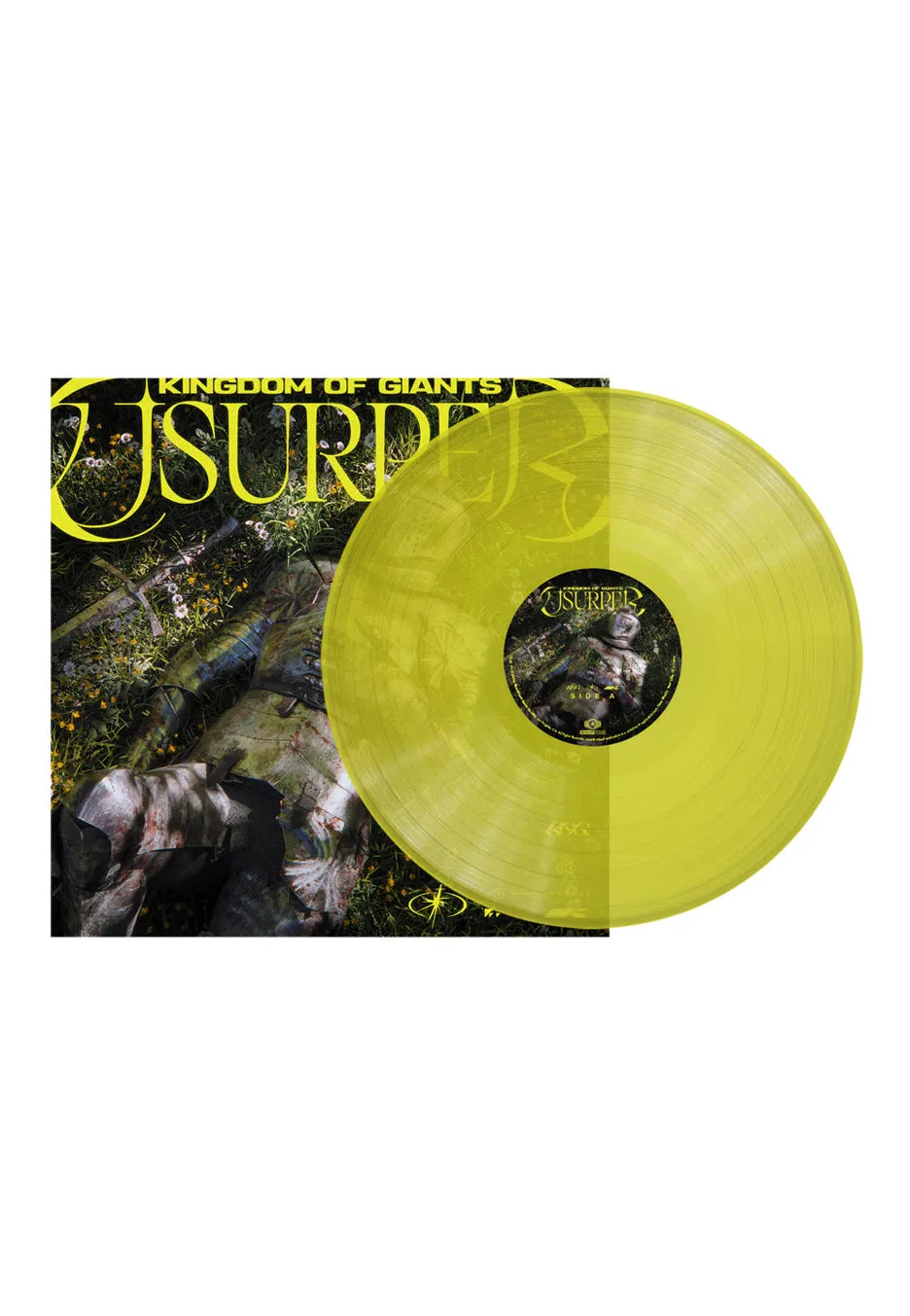 Kingdom Of Giants Usurper vinile LP giallo trasparente