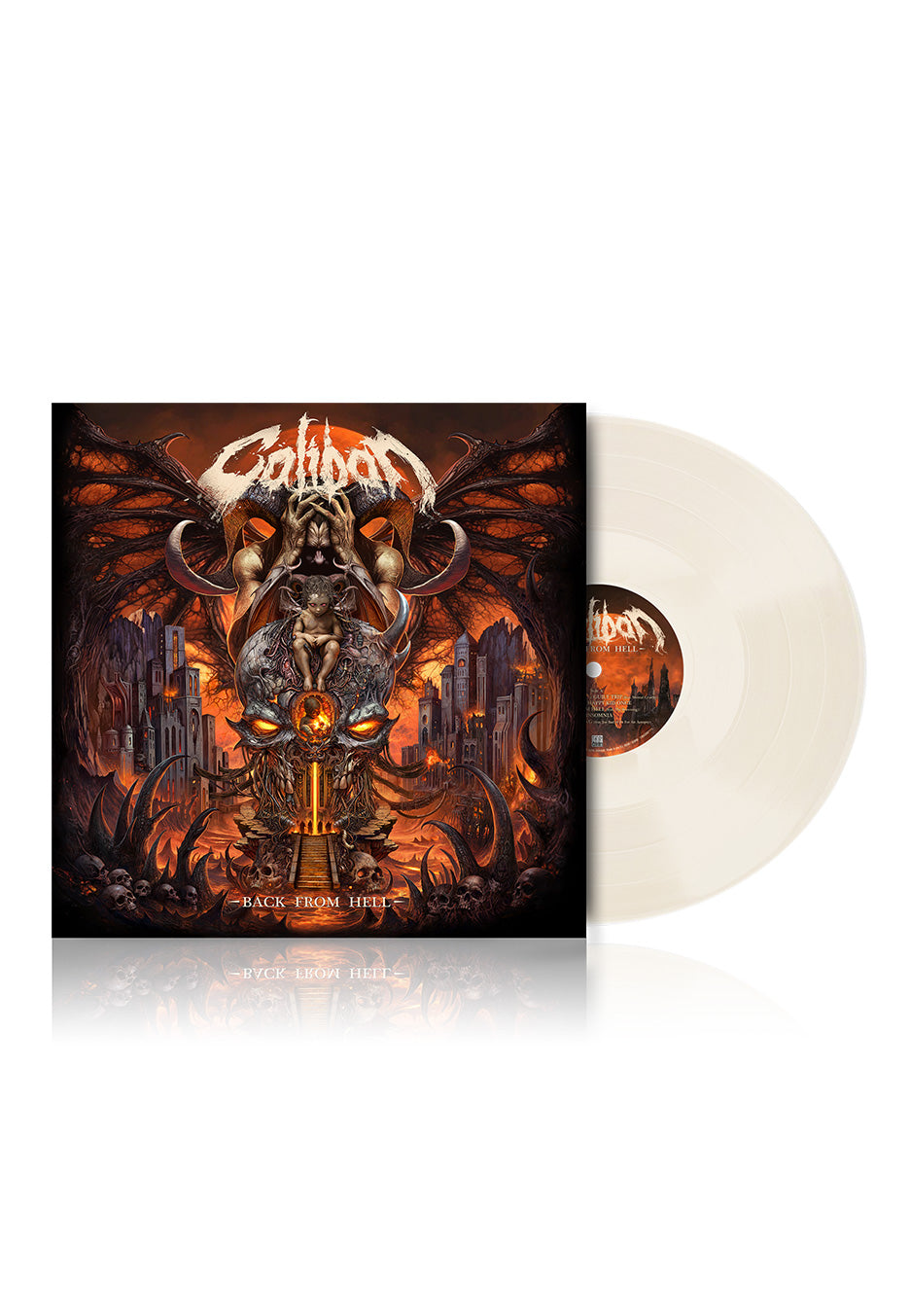 Caliban Back From Hell vinile bianco metalcore