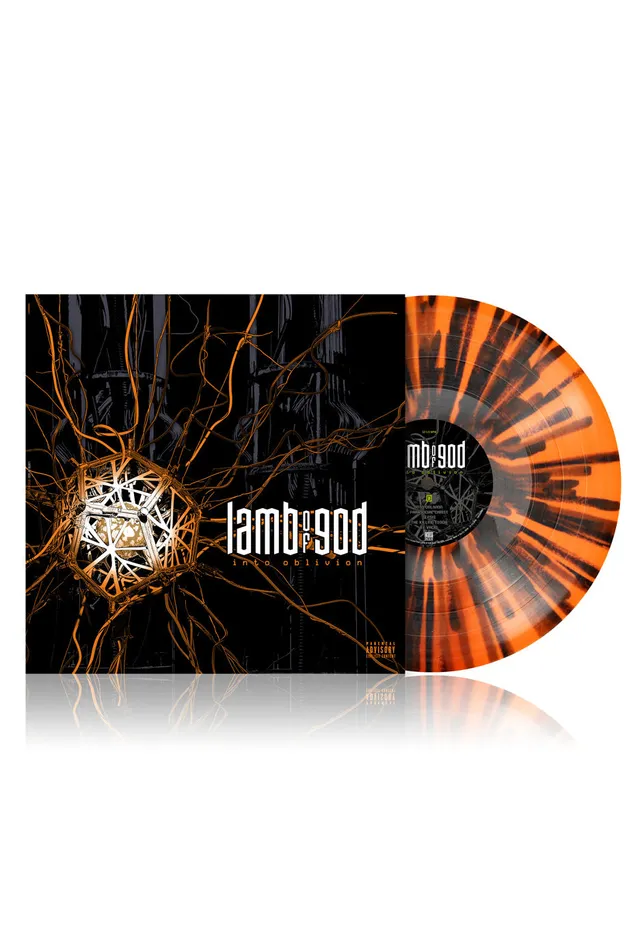 Lamb of God Into Oblivion Tour Edition vinile LP arancione