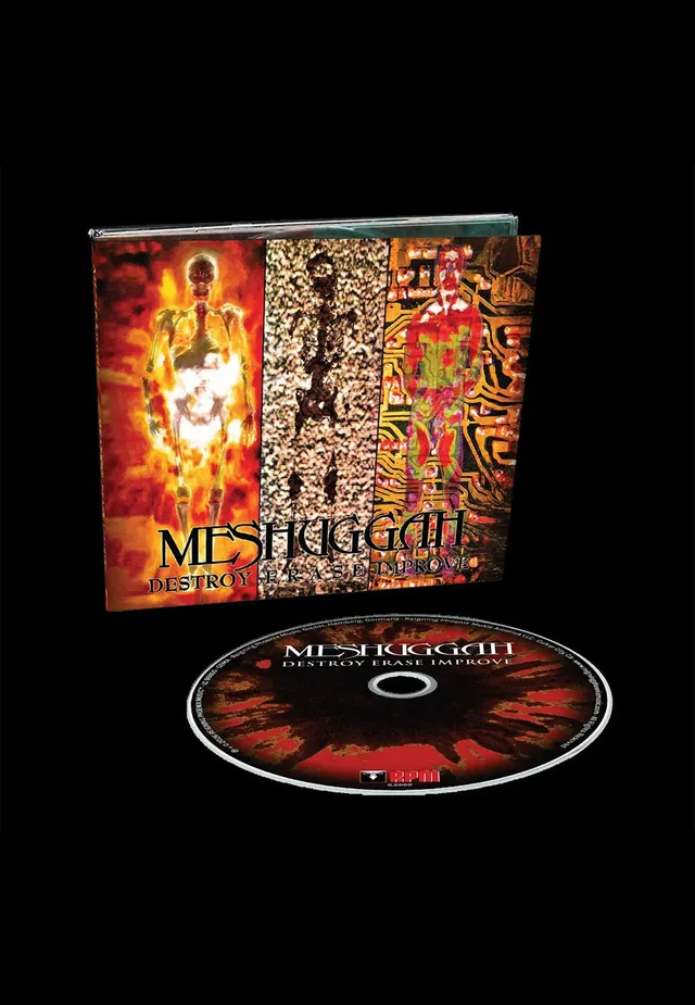 Meshuggah Destroy Erase Improve CD digipak rimasterizzato
