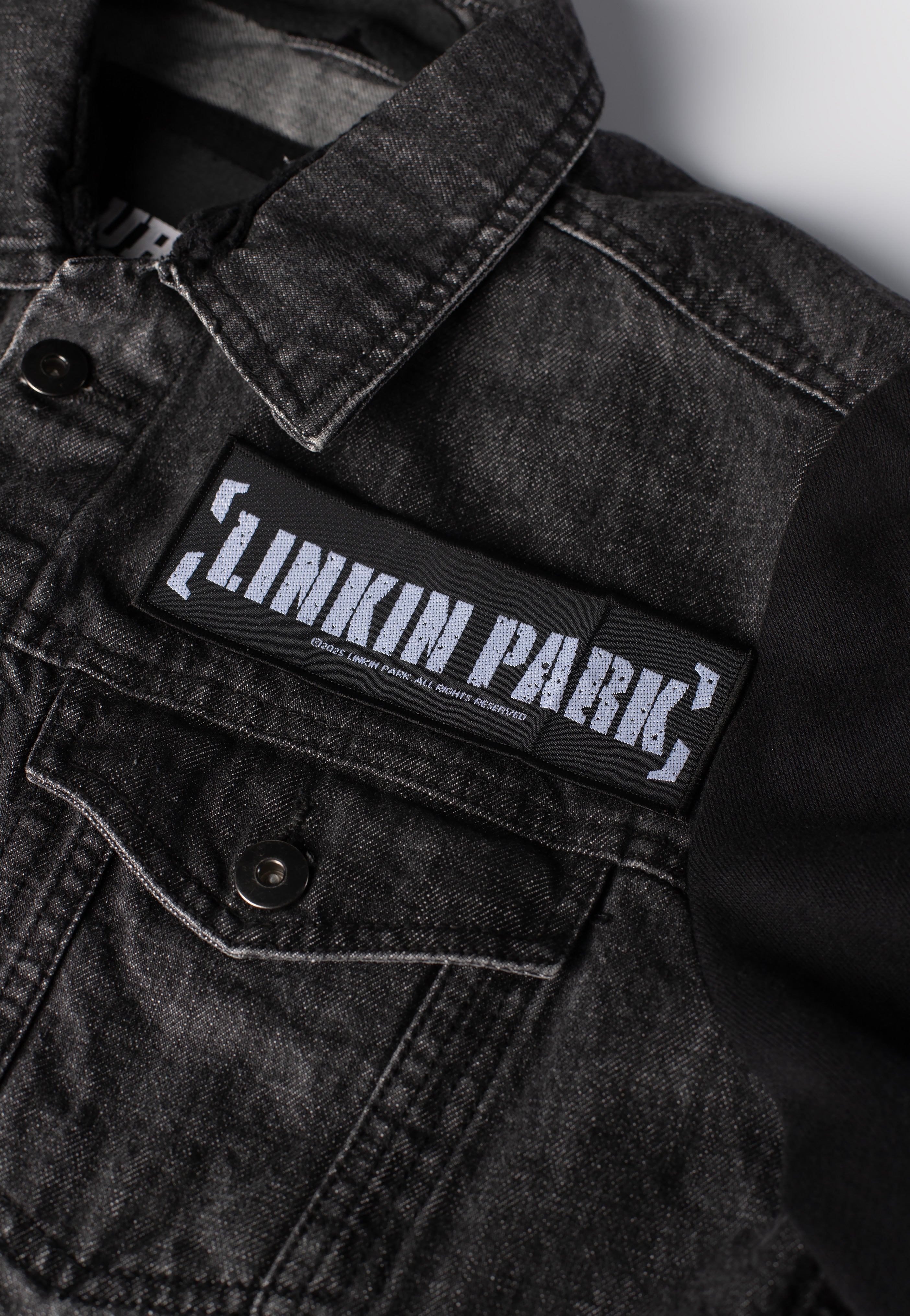 Linkin Park Logo patch nera poliestere taglia unica