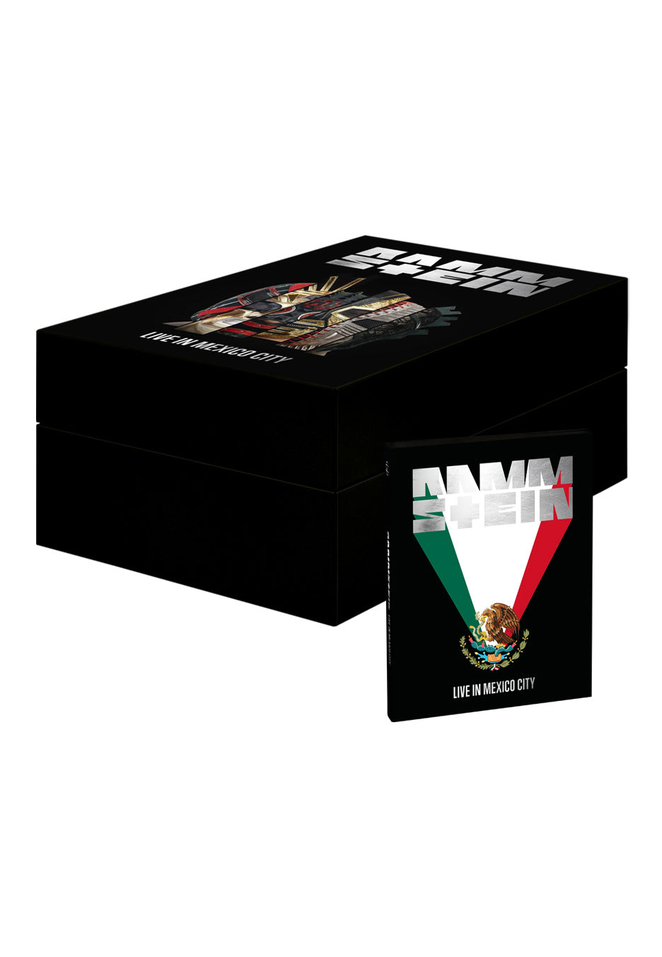 Rammstein Live In Mexico City 2 CD + Blu-ray box limitato