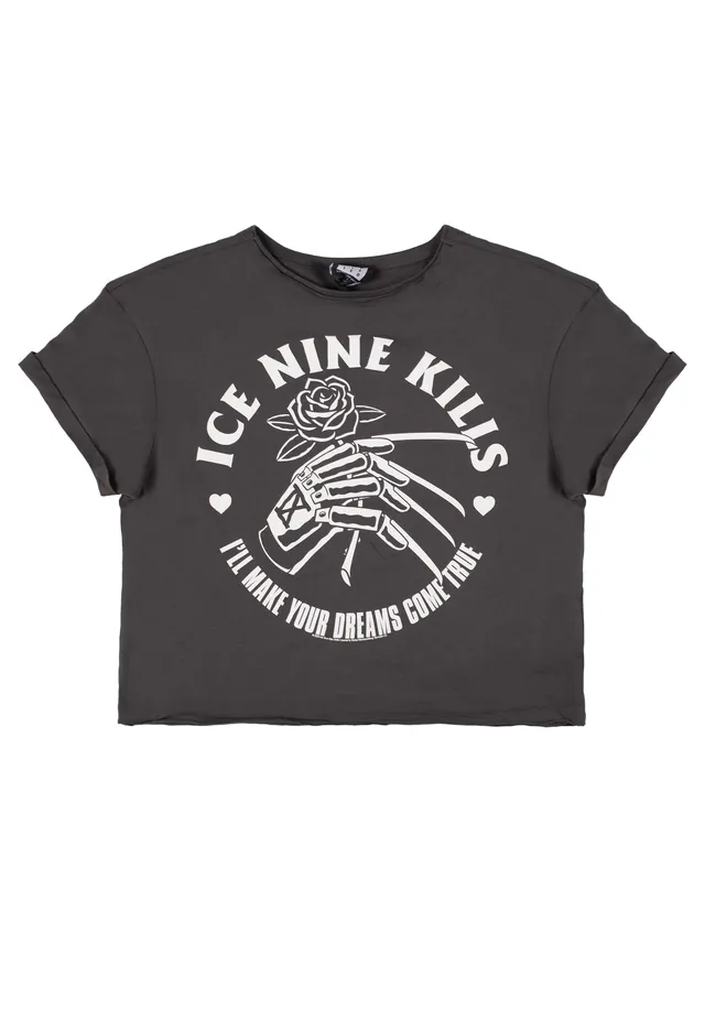 Ice Nine Kills Dreams top tank grigio taglie XS-XXL