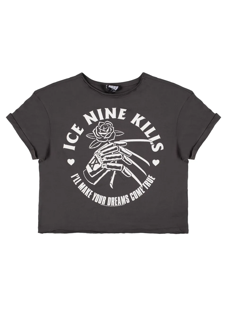 Ice Nine Kills Dreams top tank grigio taglie XS-XXL