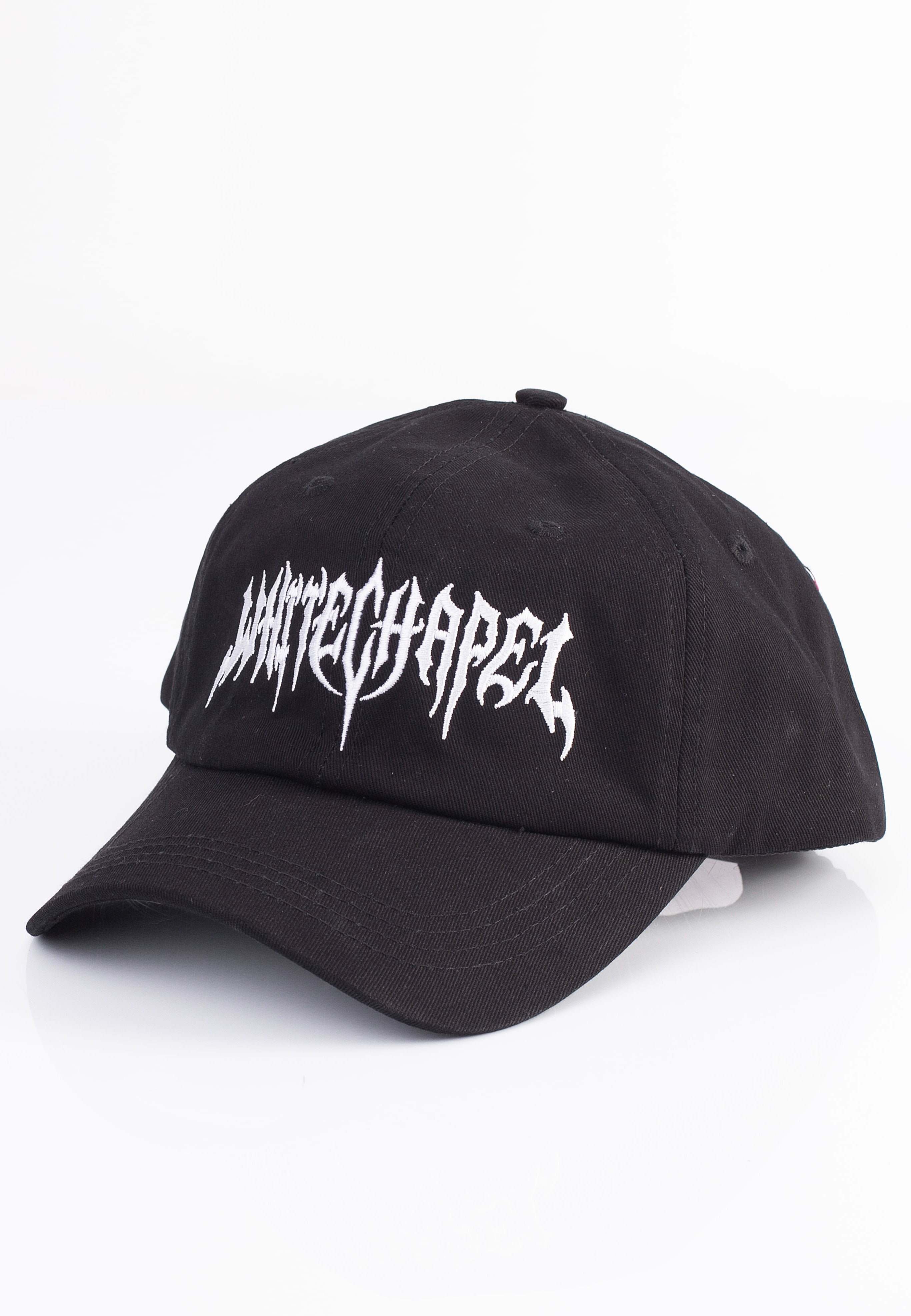 Whitechapel Riddick Logo cap snapback nero cotone