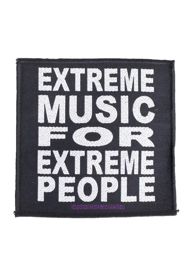 Morbid Angel Extreme Music patch nera death metal
