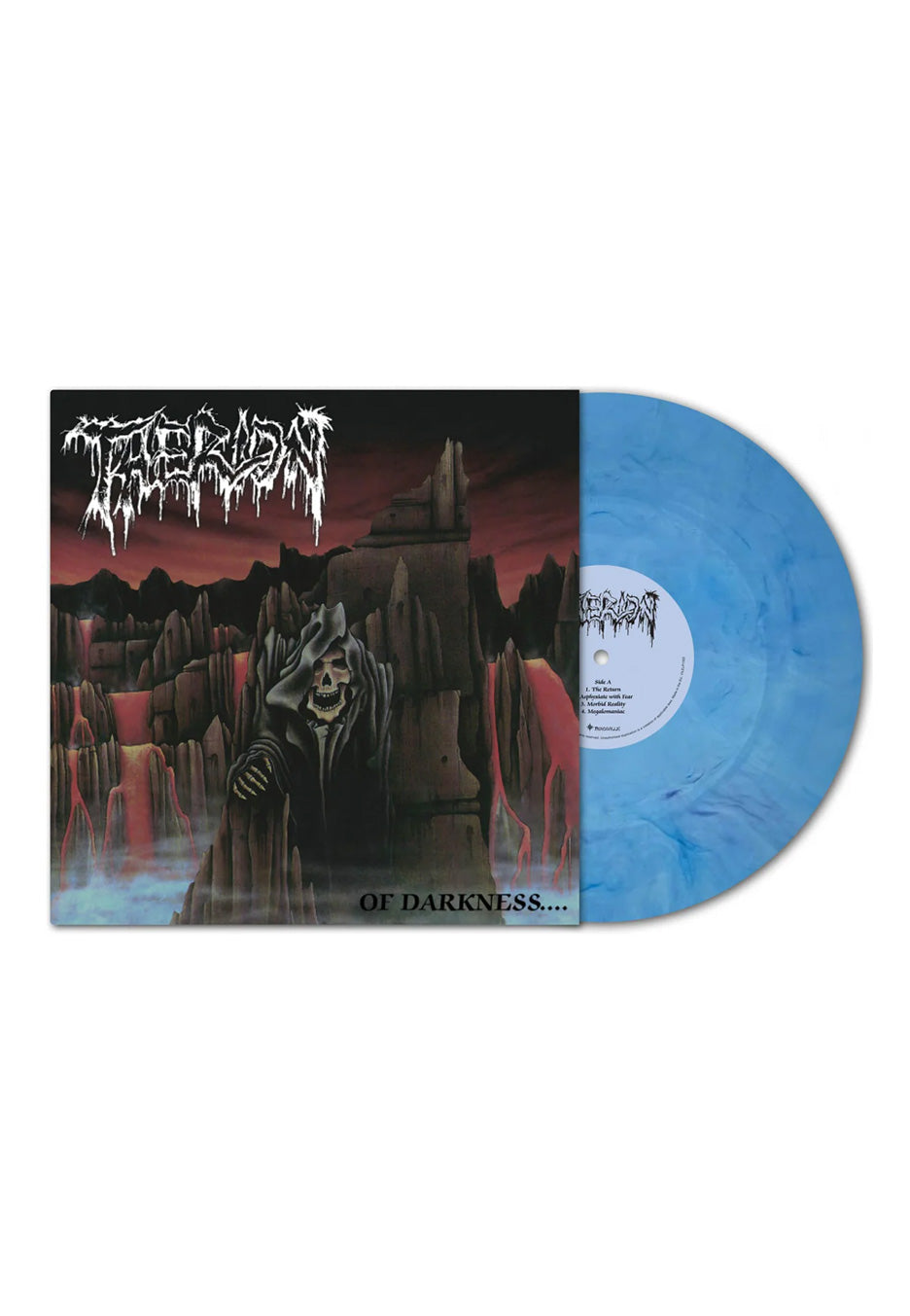 Therion Of Darkness 35th Anniversary LP Blu Marmorizzato