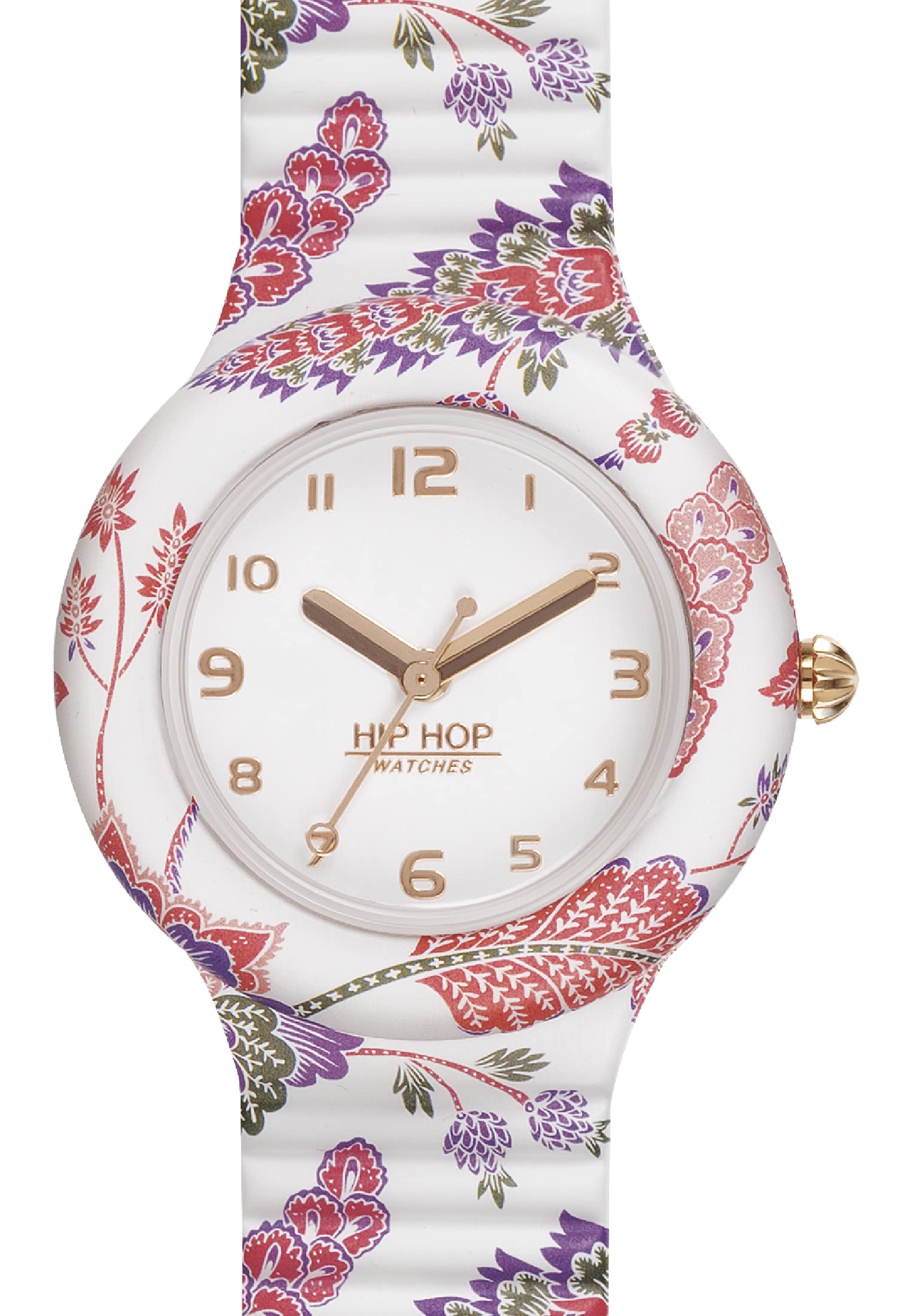 Hip Hop Lace HWU1086 orologio donna silicone multicolore