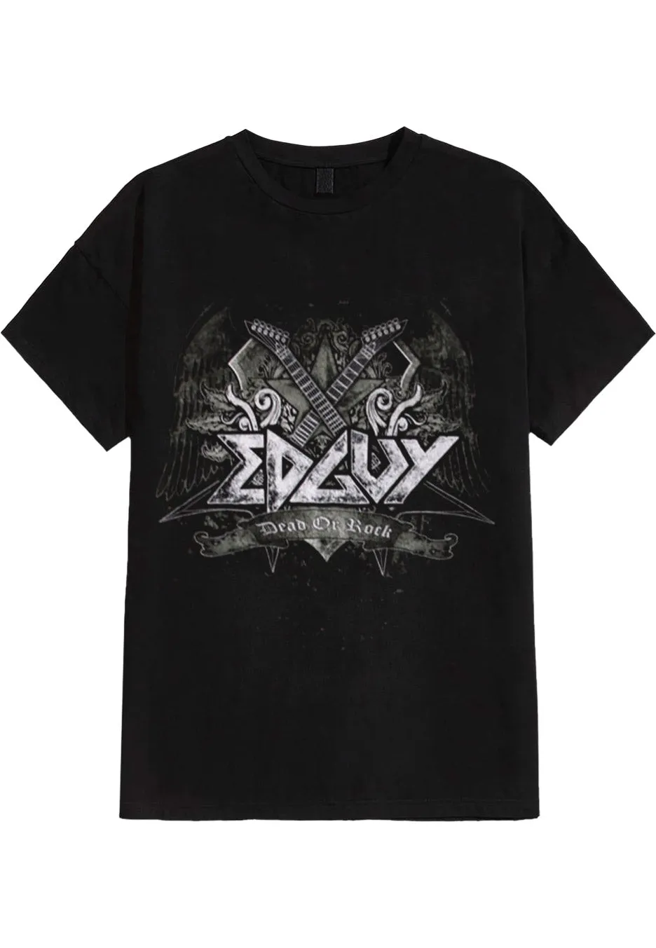 Edguy Dead Or Rock maglietta nera power metal manica corta