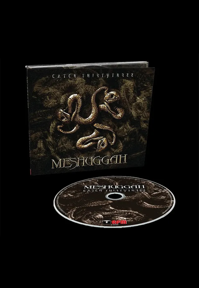 Meshuggah Catch Thirtythree CD digipak remaster 20 anniversario