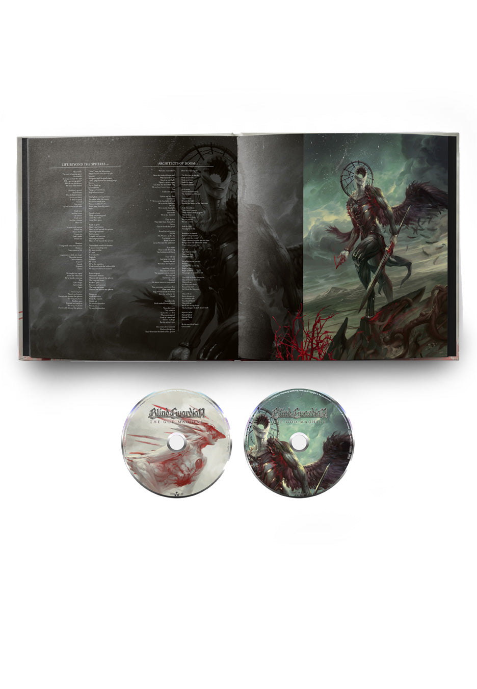 Blind Guardian The God Machine earbook 2 CD limitato